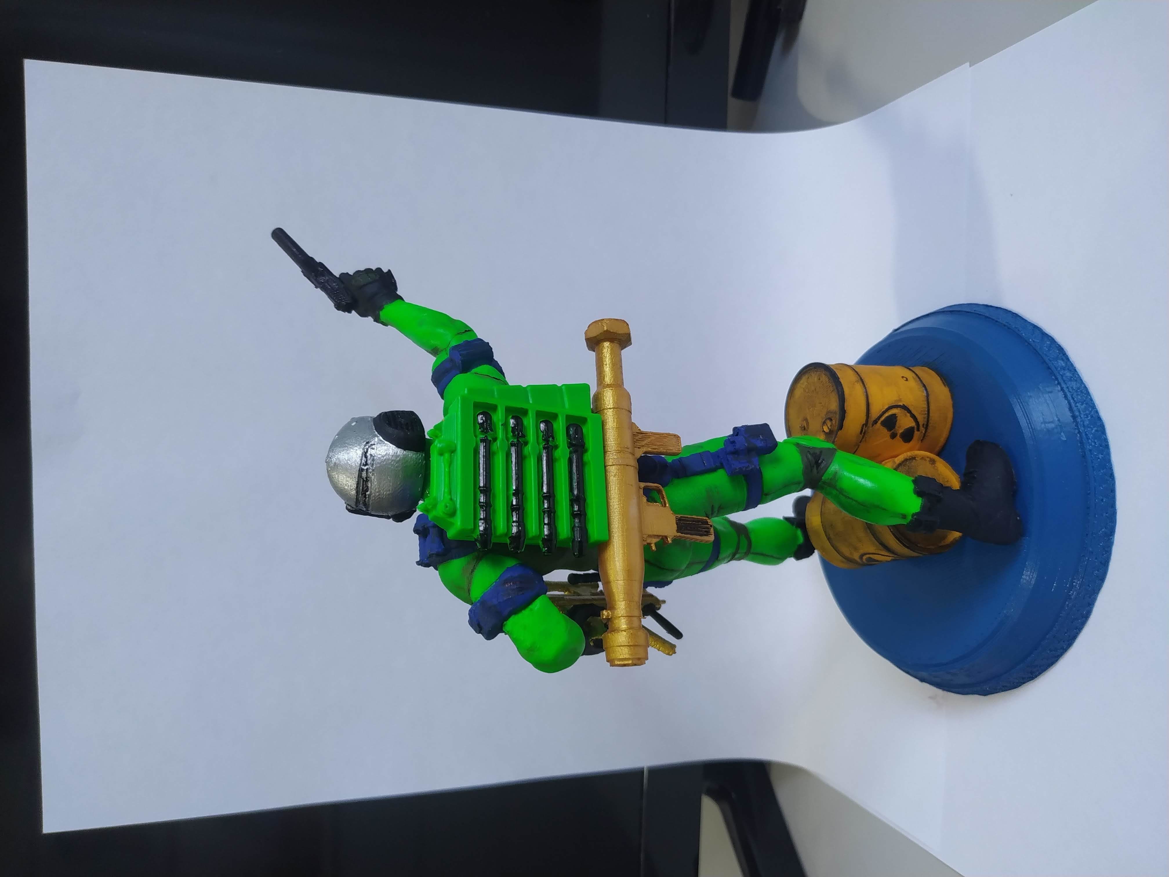 Gi Joe - COBRA  - Frag viper leader - for print 3D print model_12