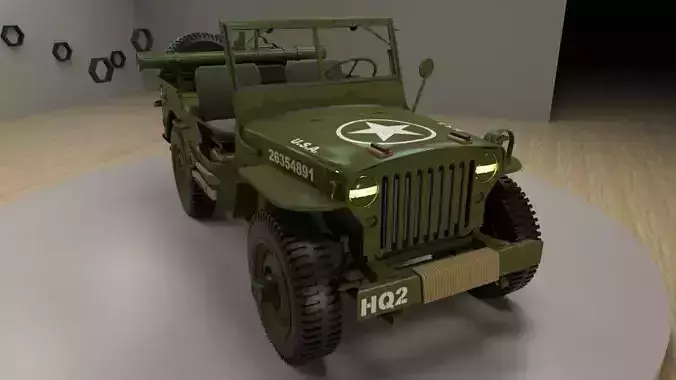 Willys military vehicle