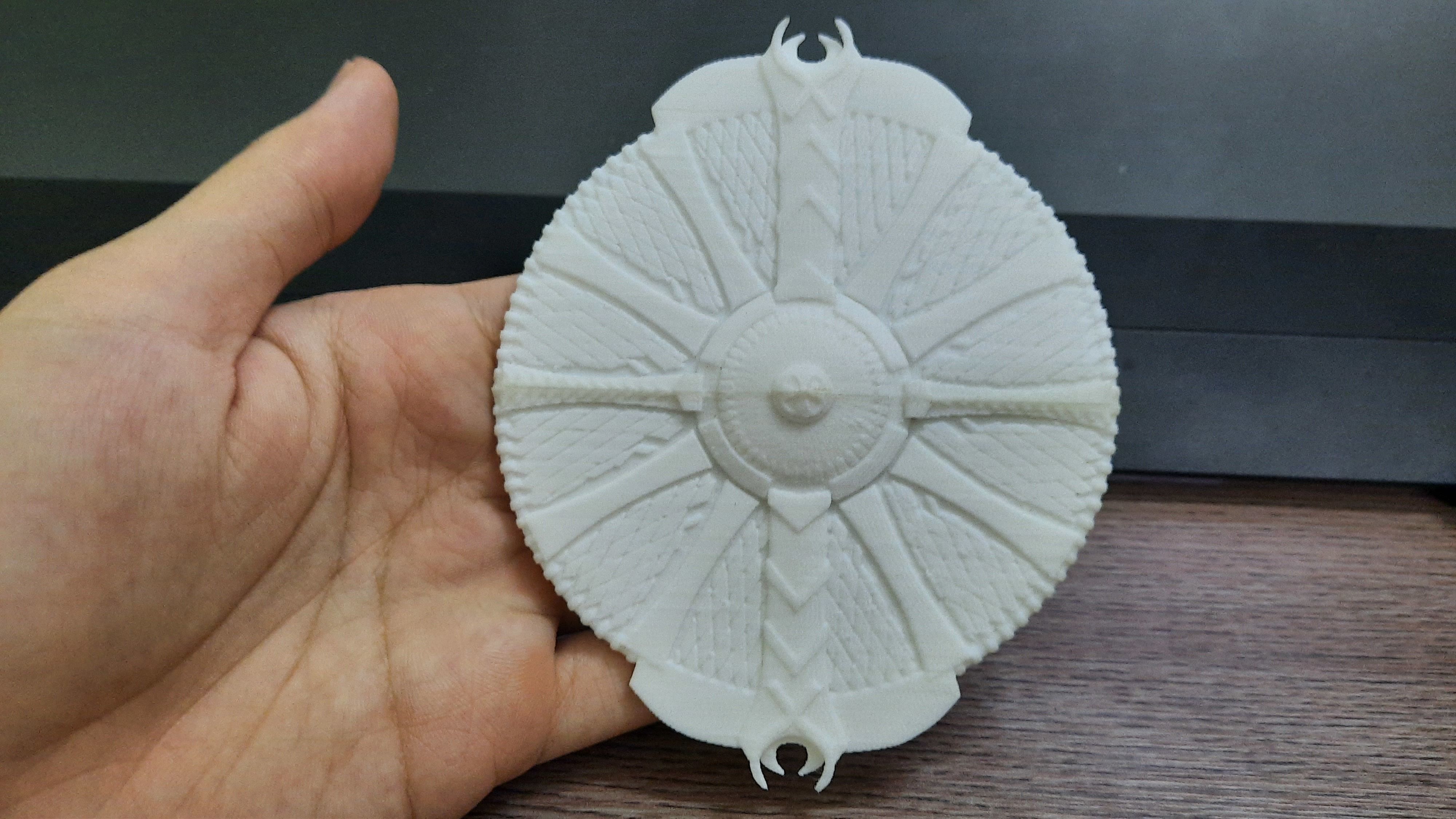 Guardian Shield - God of War 2018 3D Print Model 3D print model_5