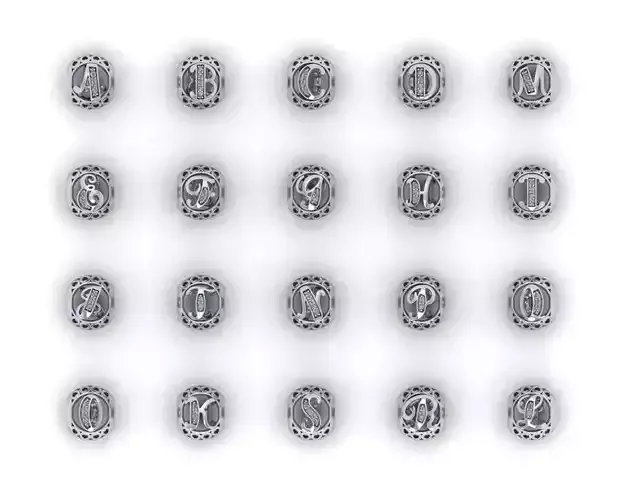 Alphabet letters beads charm -super sale