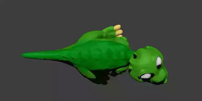 concept art duck printable stl file