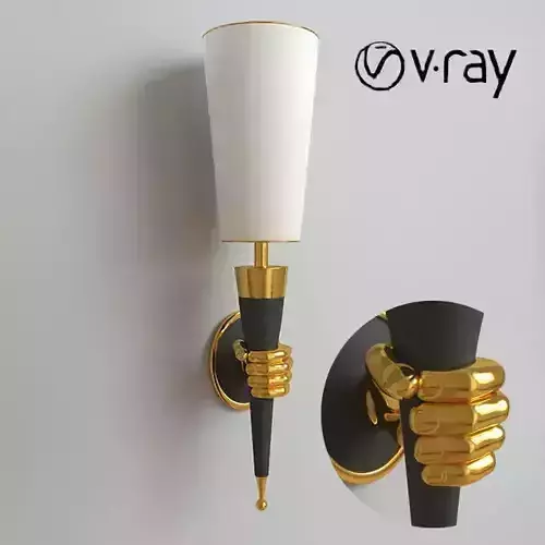 Wall Light 3D model