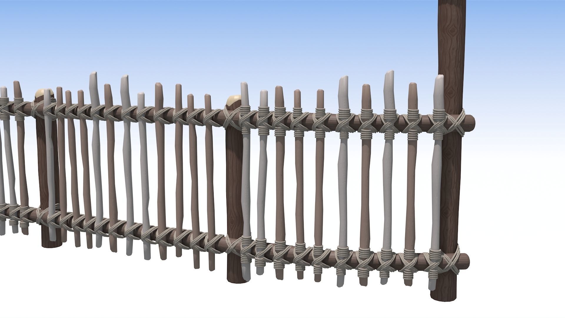 Disney style sign 3D model_4