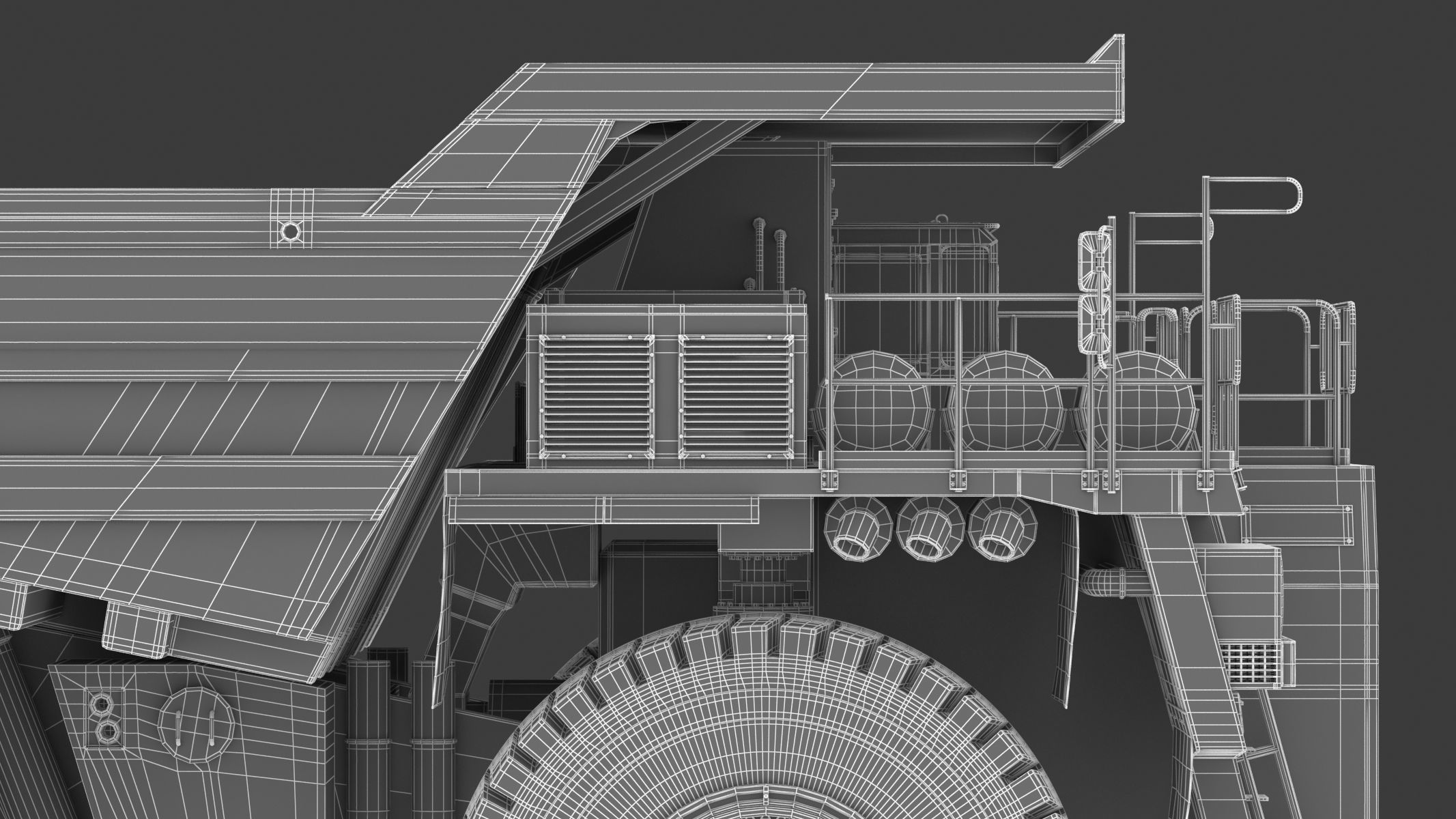 5 Biggest Truck in the World 3D model CGTrader