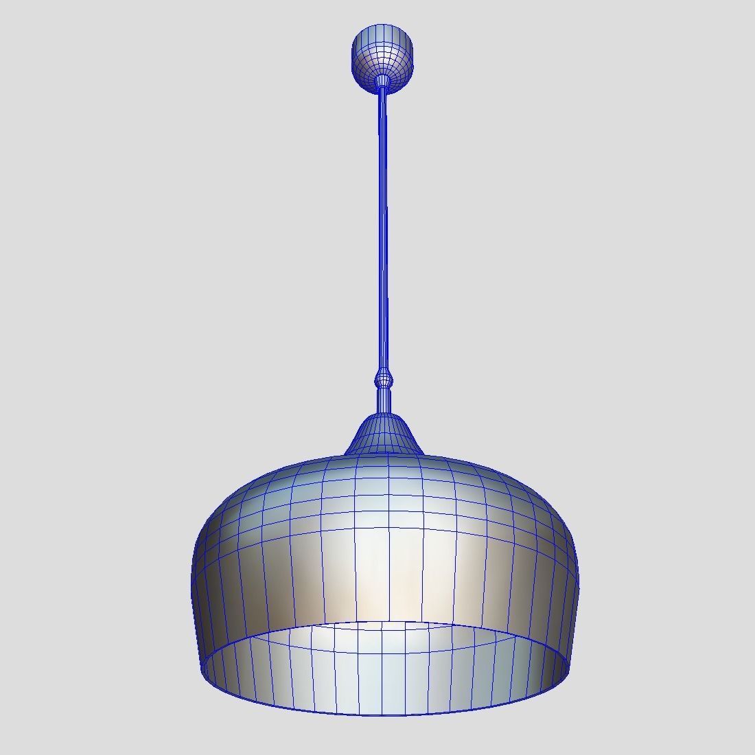 Ceiling Lamp 2 Low-poly 3D model_11