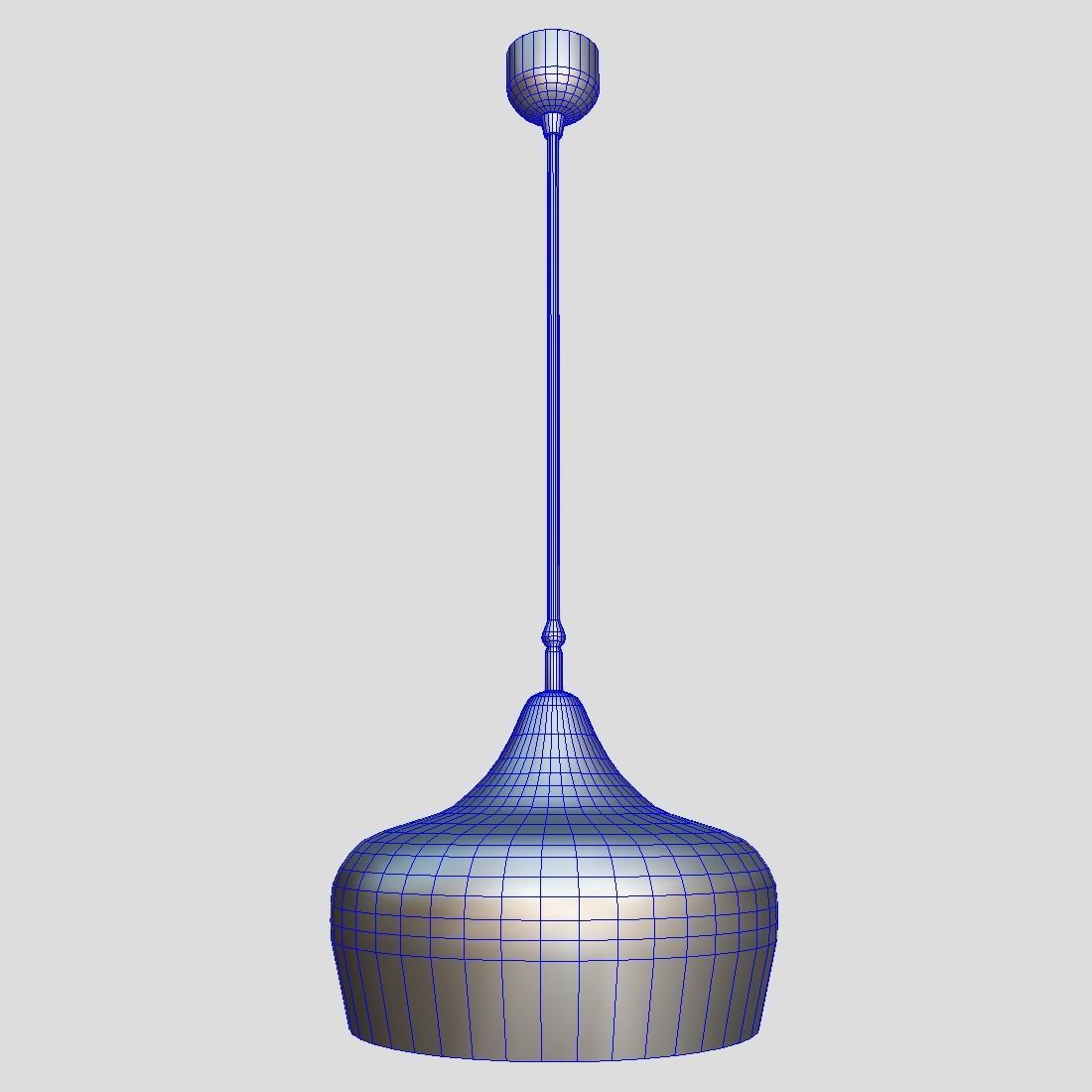 Ceiling Lamp 2 Low-poly 3D model_3