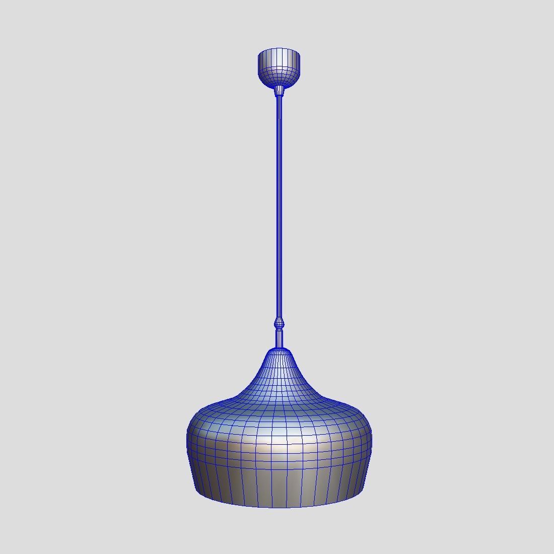 Ceiling Lamp 2 Low-poly 3D model_1