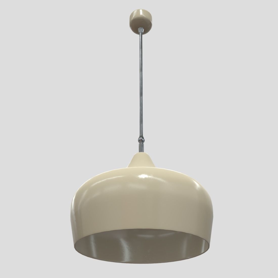 Ceiling Lamp 2 Low-poly 3D model_10