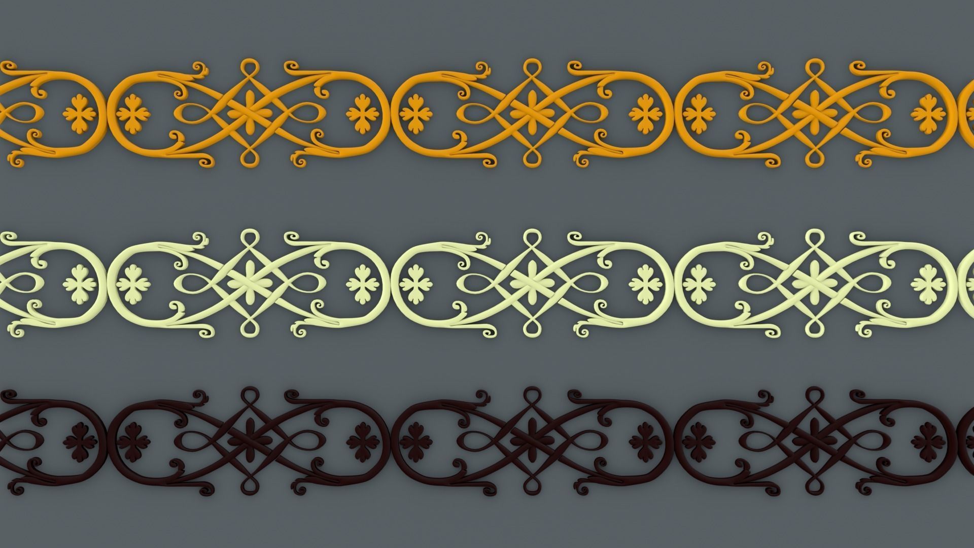 ornament baroque V1 3D model_5