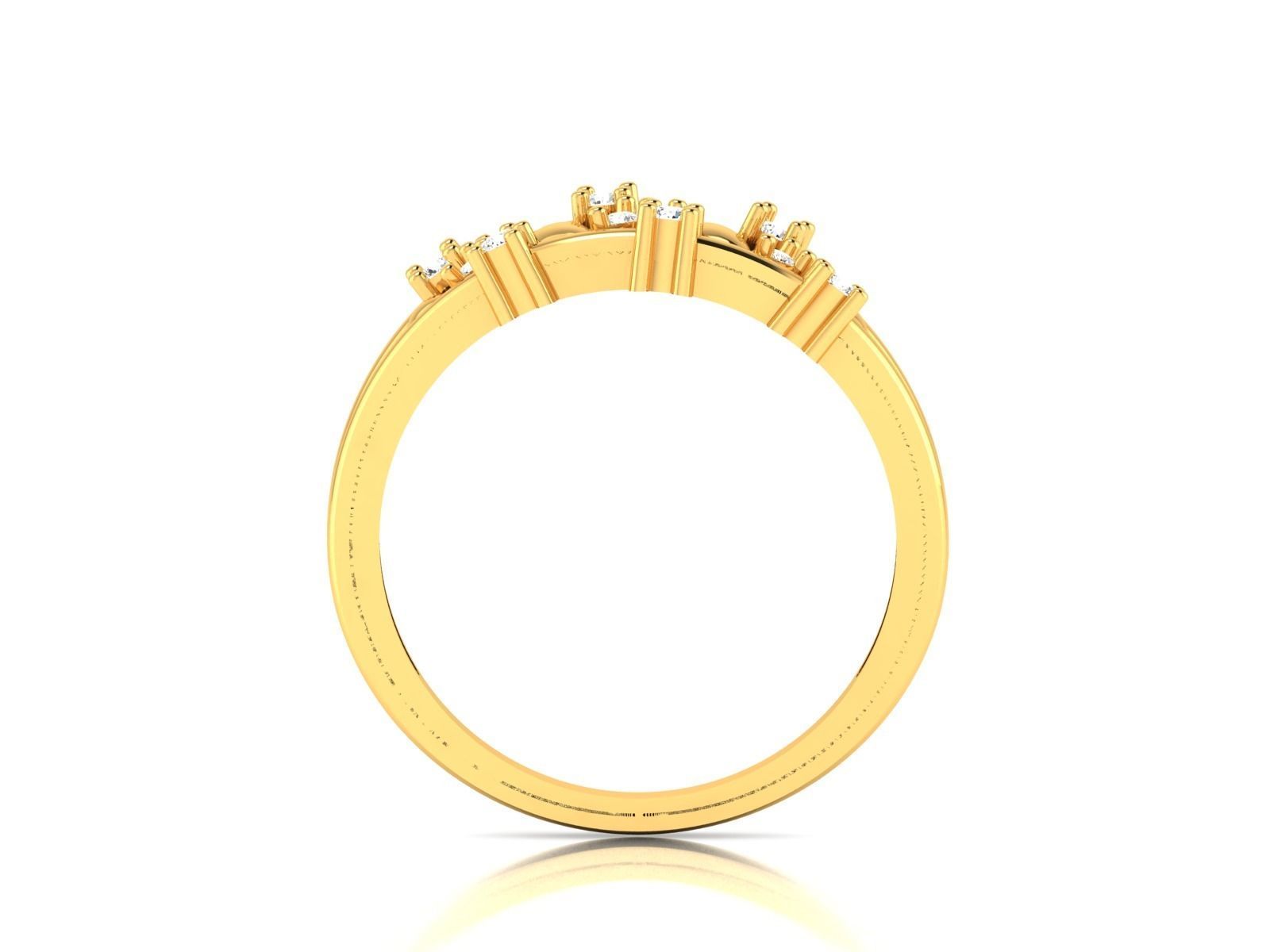 Women ring 3dm render detail 3D print model 3D print model_5