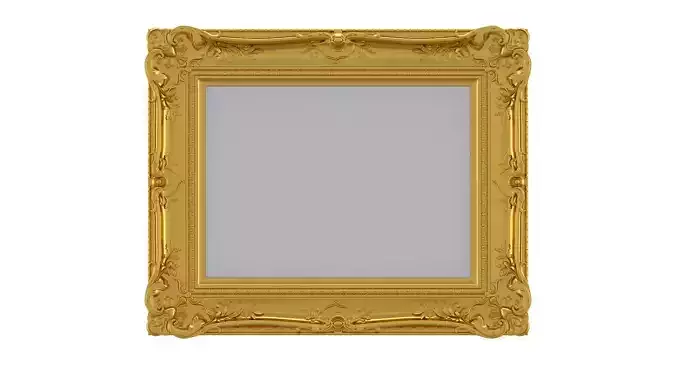 Classic Frame 07  3D model