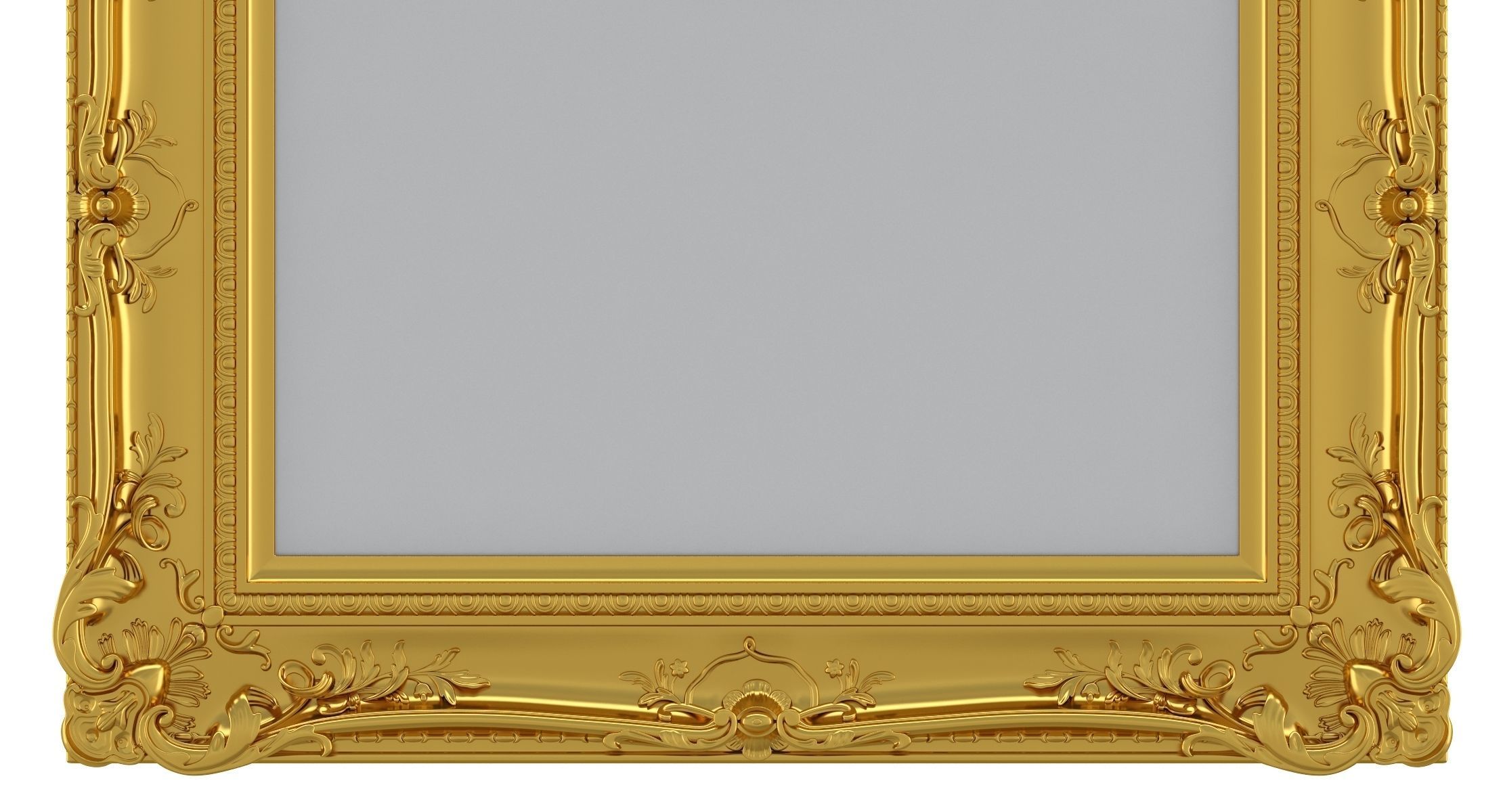 Classic Frame 07  3D model_3