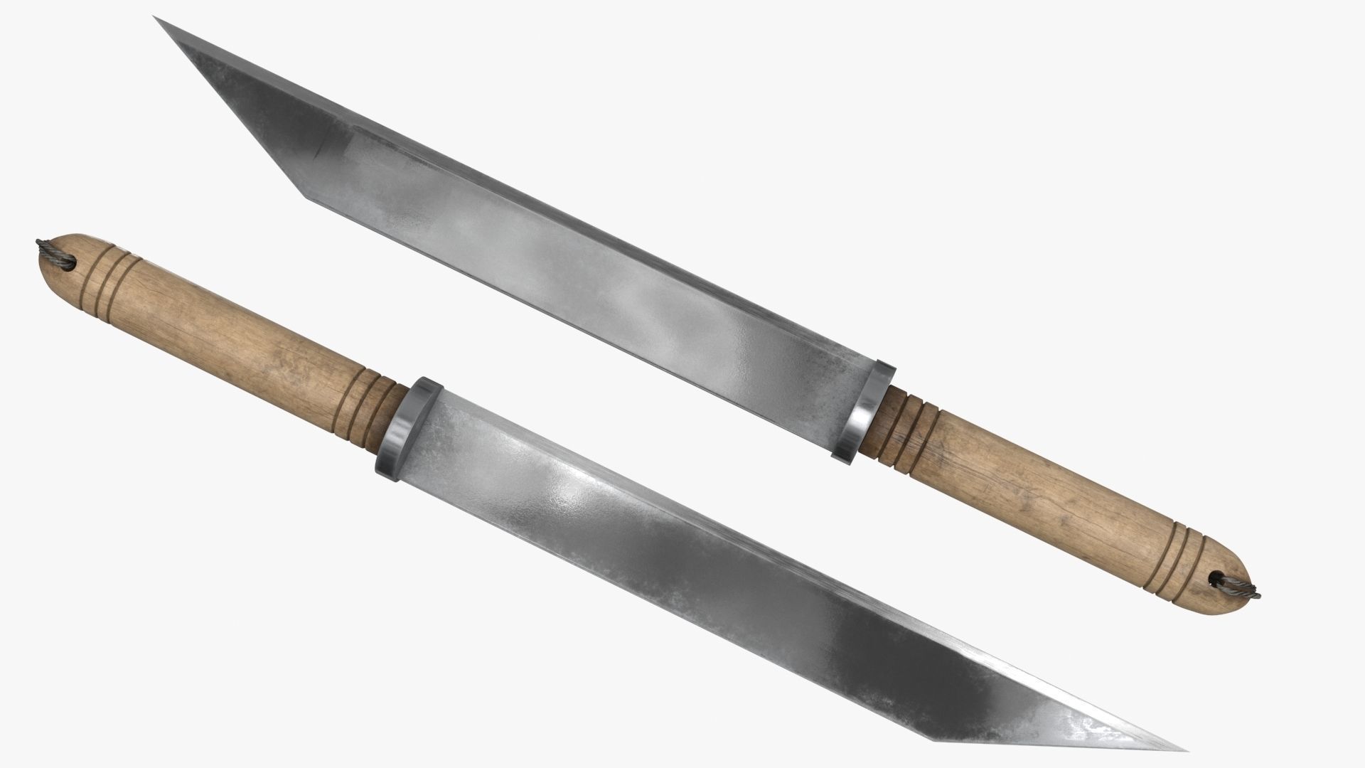 Viking Weapon Collection Low-poly 3D model_33