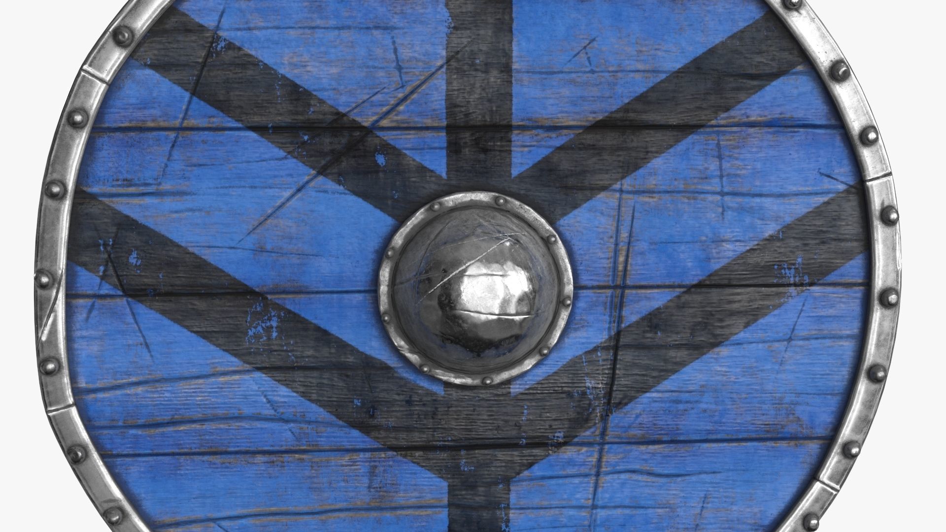 Viking Weapon Collection Low-poly 3D model_19