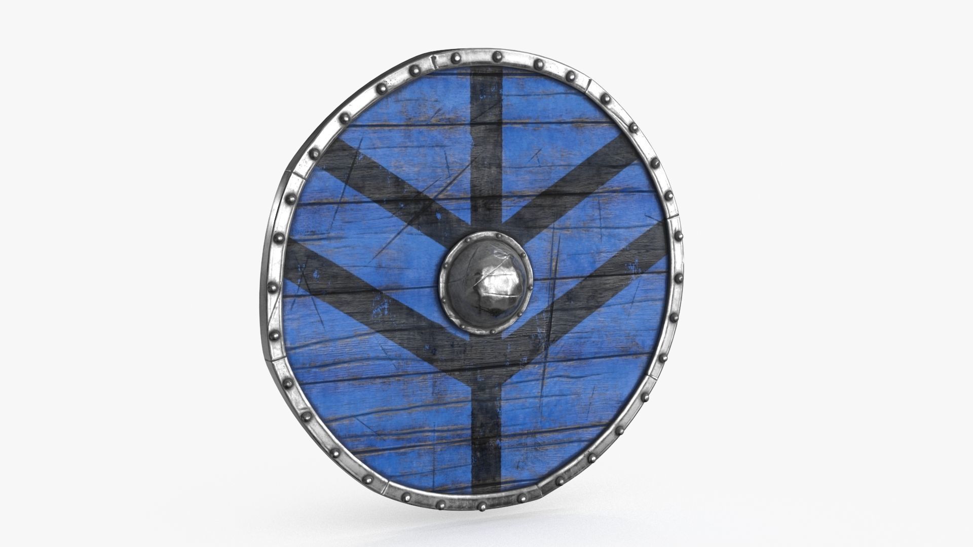 Viking Weapon Collection Low-poly 3D model_28