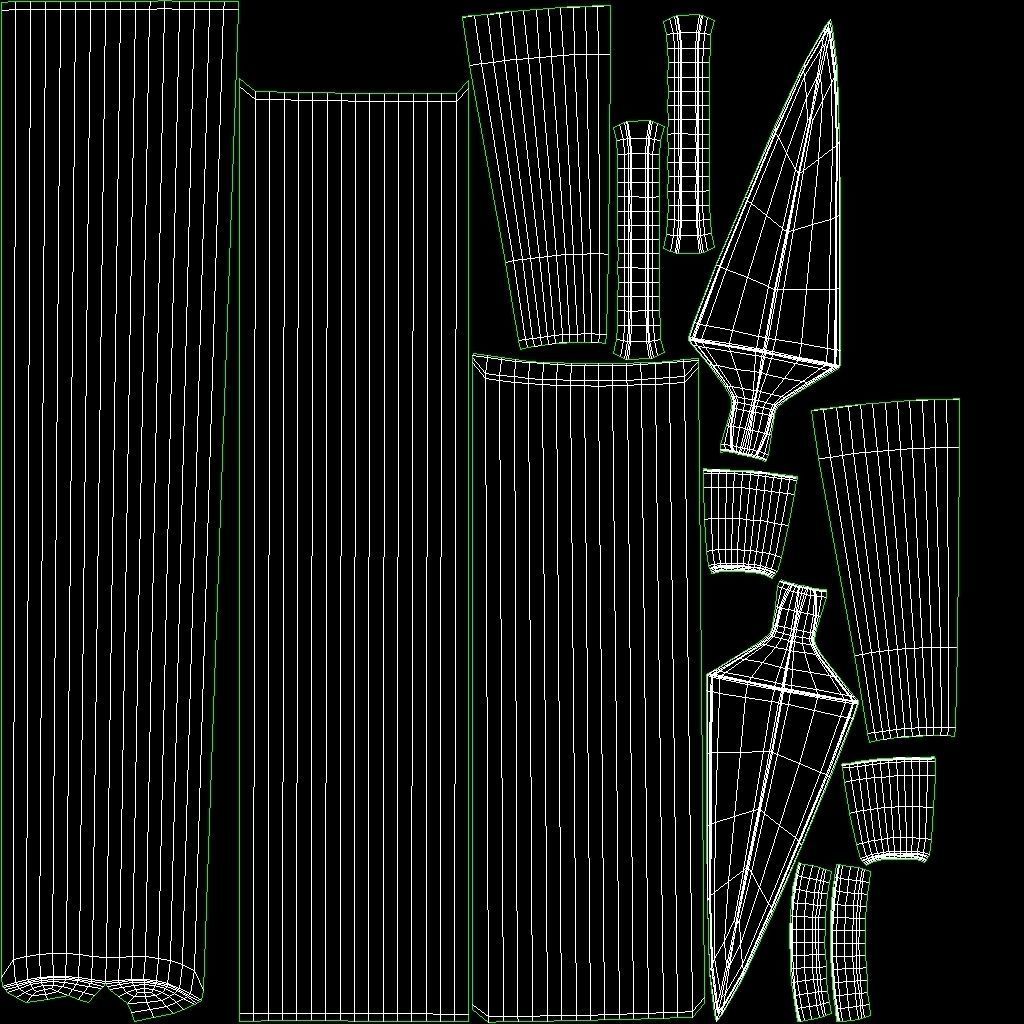 Viking Weapon Collection Low-poly 3D model_55