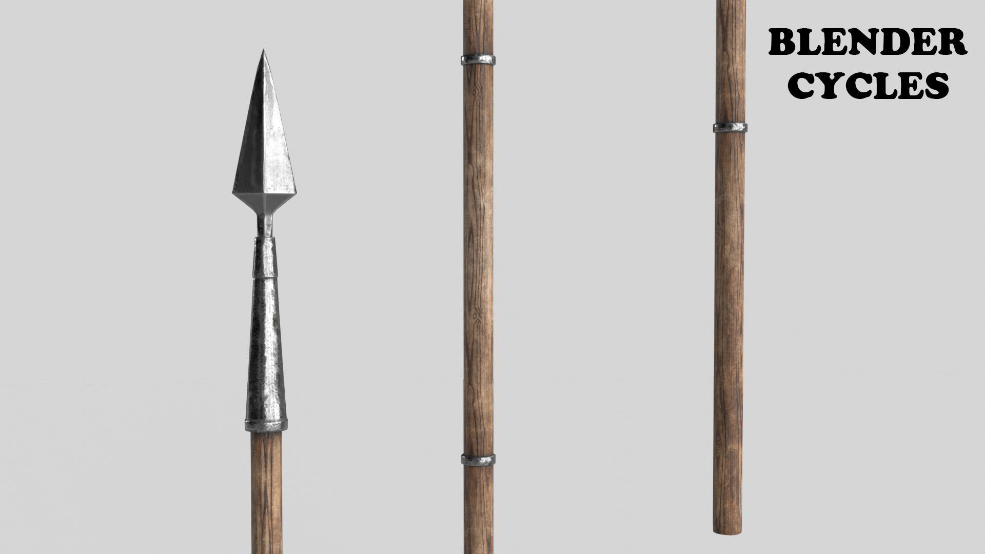 Viking Weapon Collection Low-poly 3D model_53