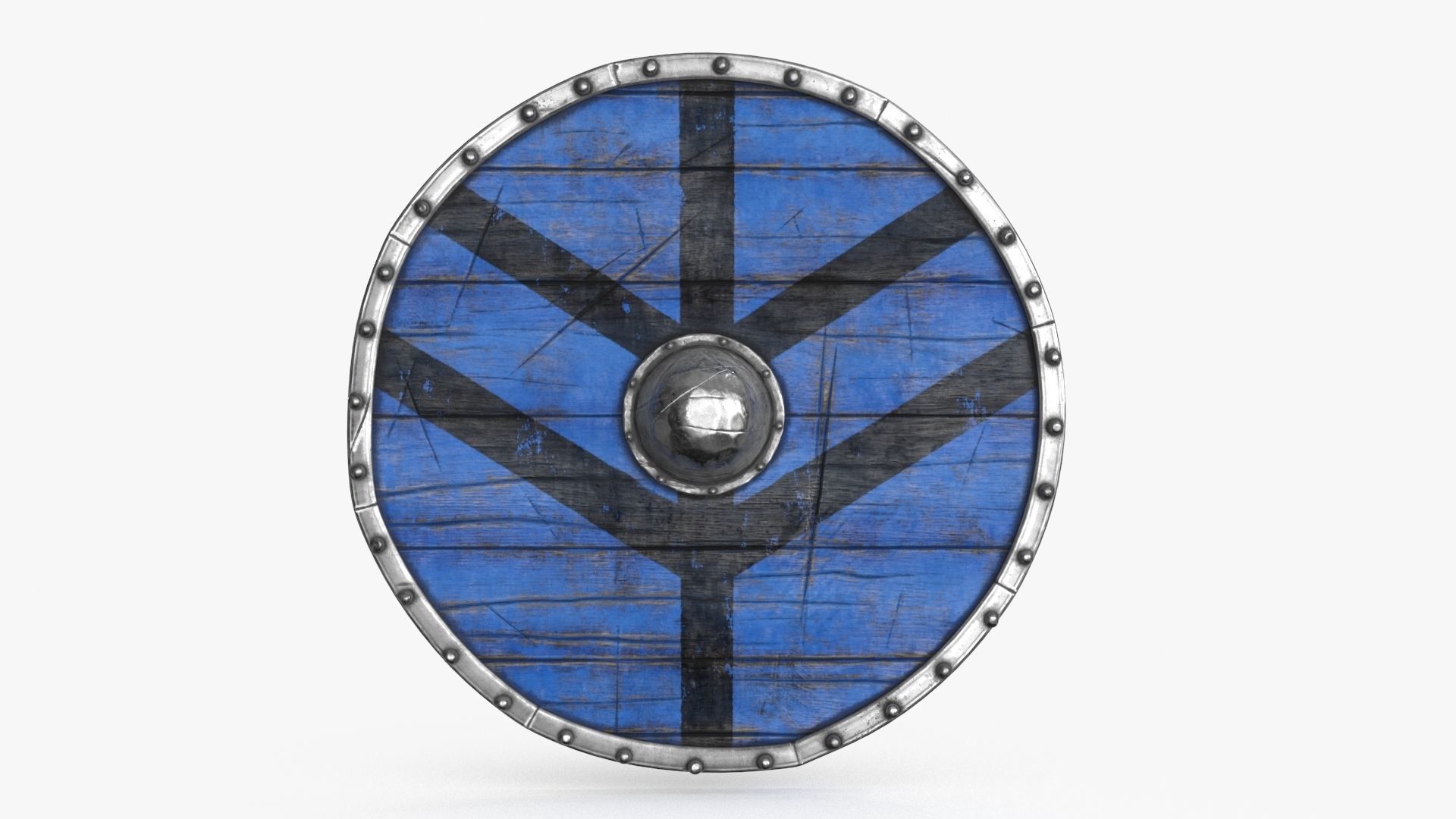 Viking Weapon Collection Low-poly 3D model_23