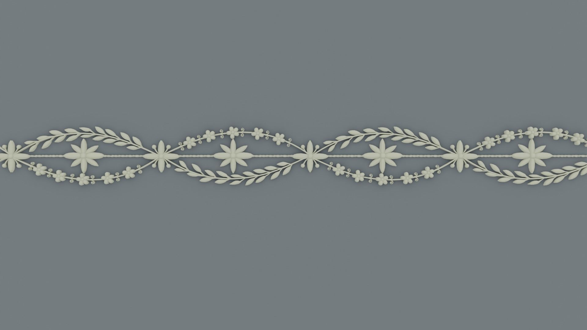 ornament baroque V4 3D model_4