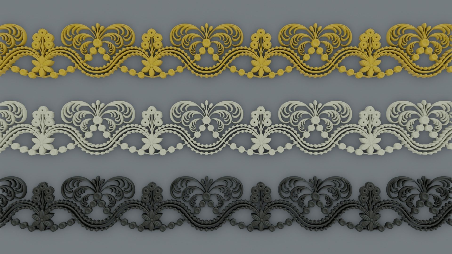 ornament baroque V5 3D model_4