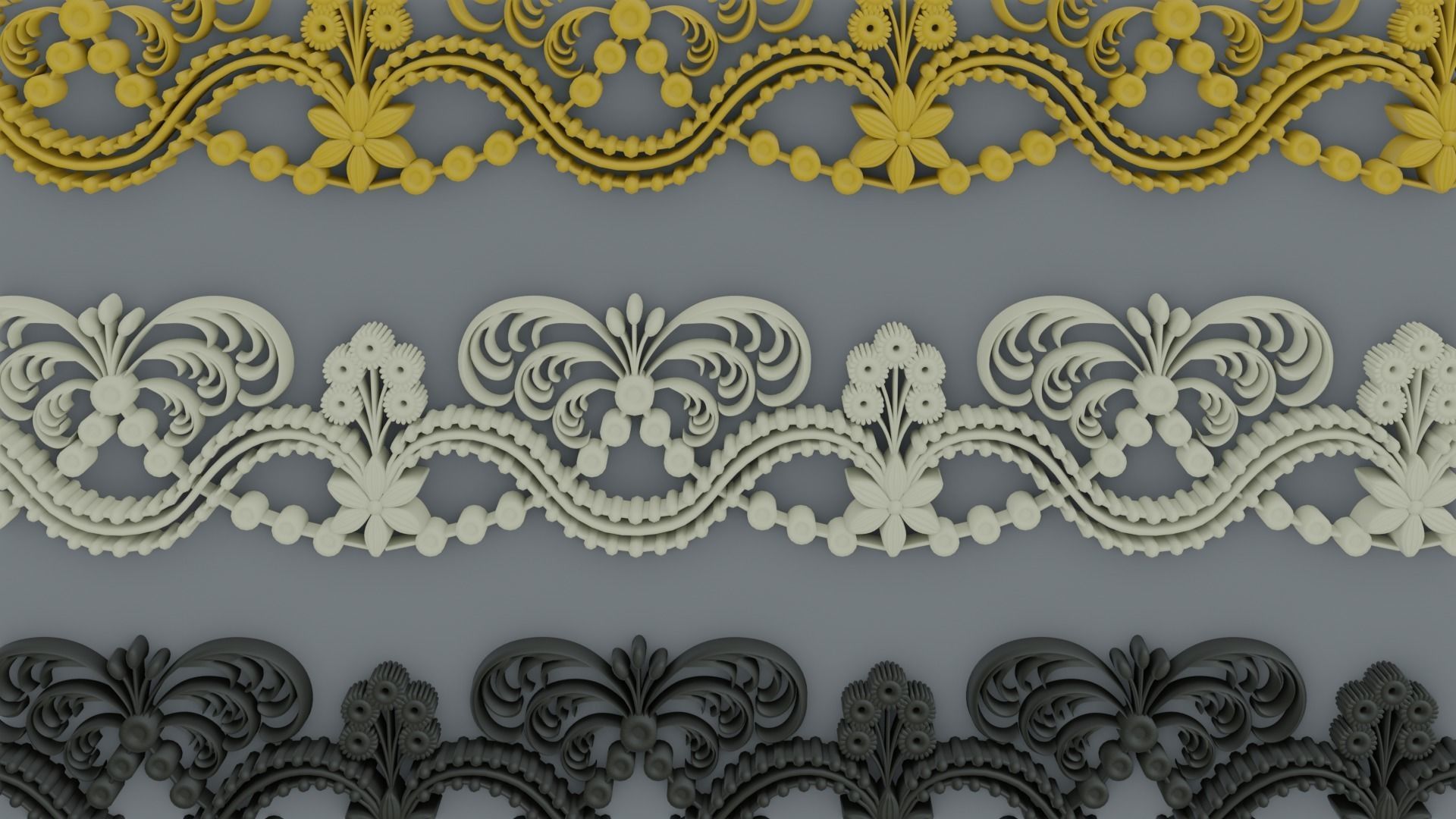 ornament baroque V5 3D model_5