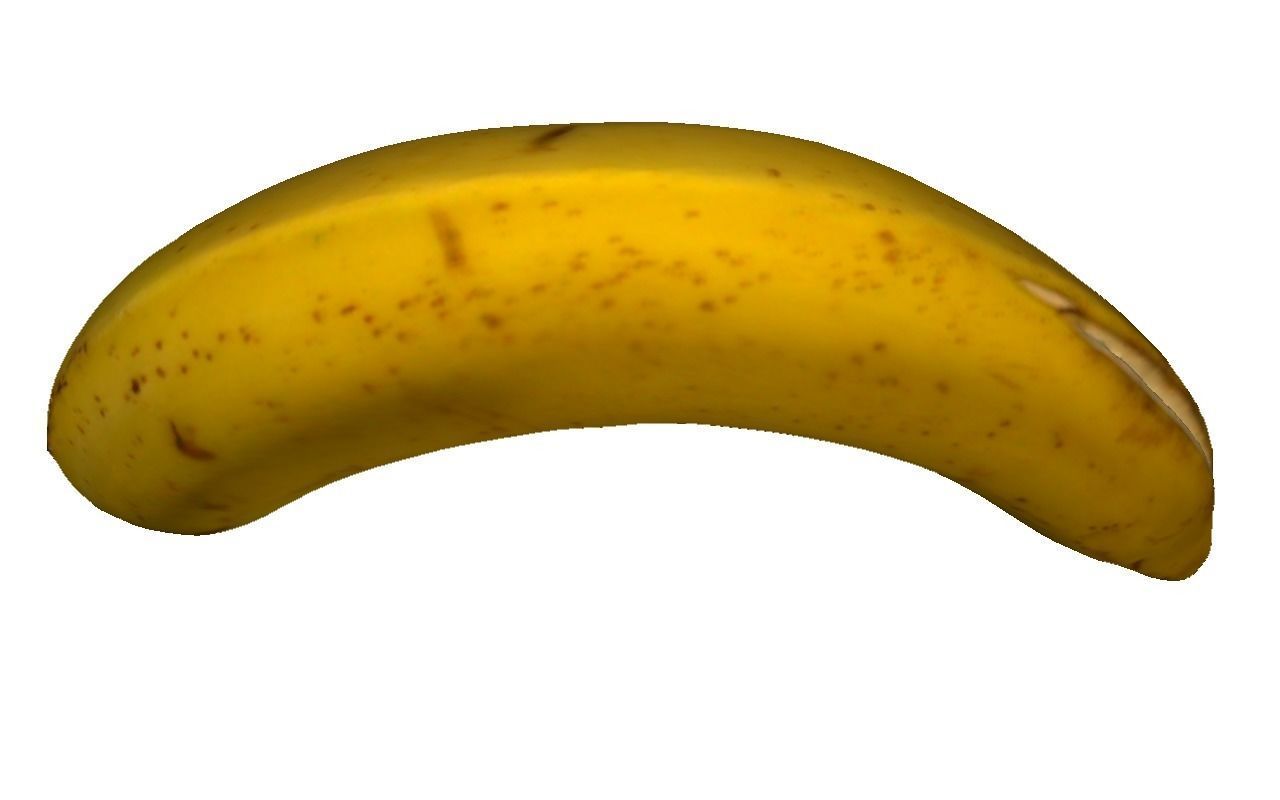 Banana 3D model_3