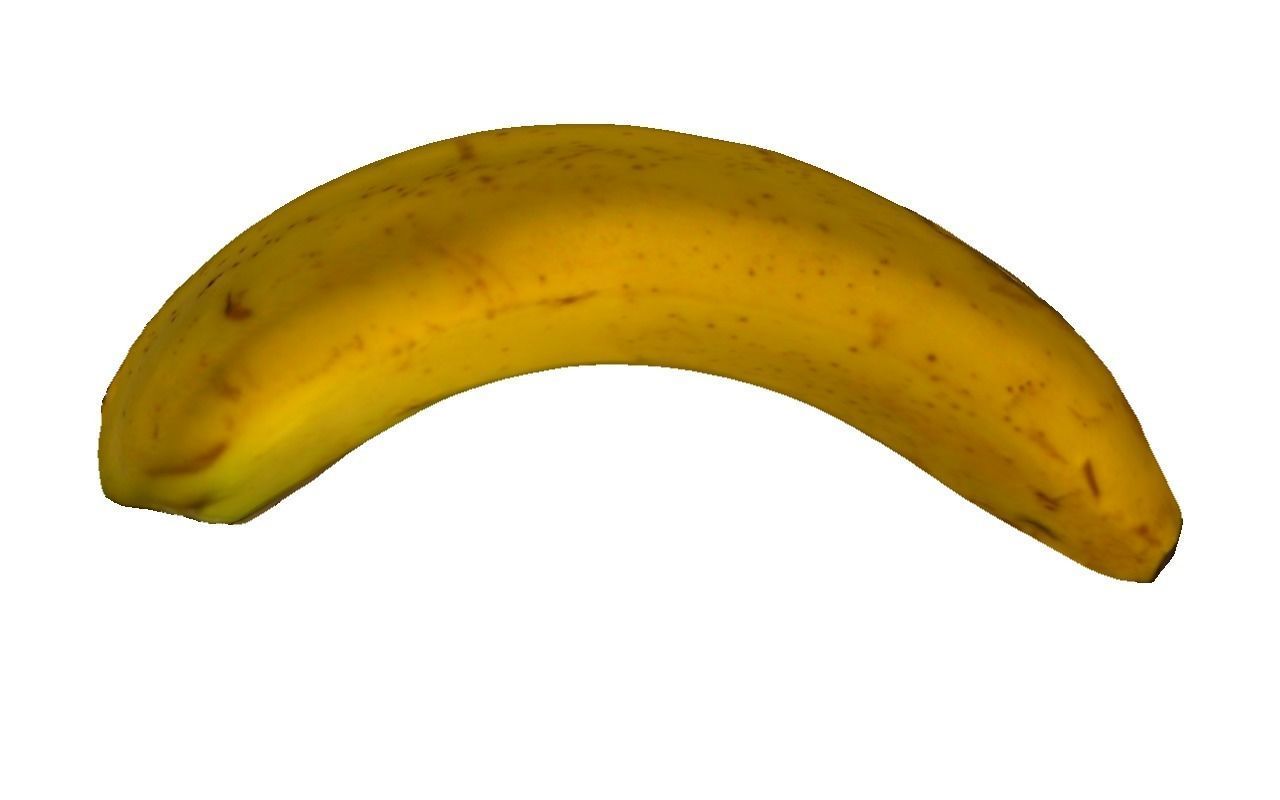 Banana 3D model_2