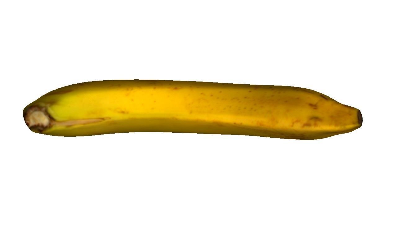 Banana 3D model_1