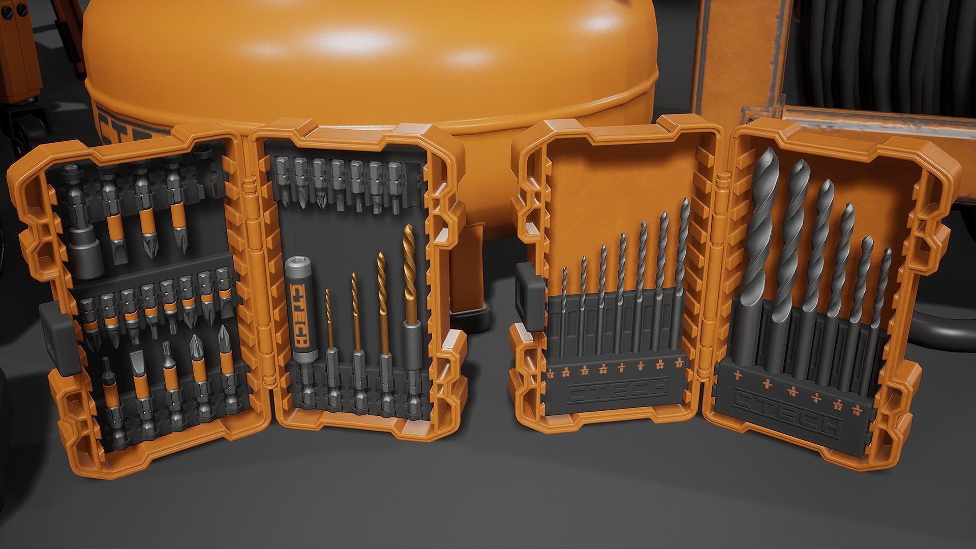 Power Tools Pack Low-poly 3D model_14