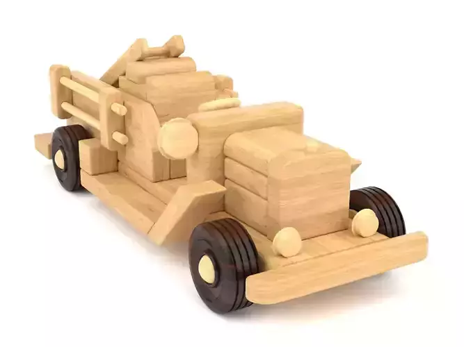Wooden toy car 26