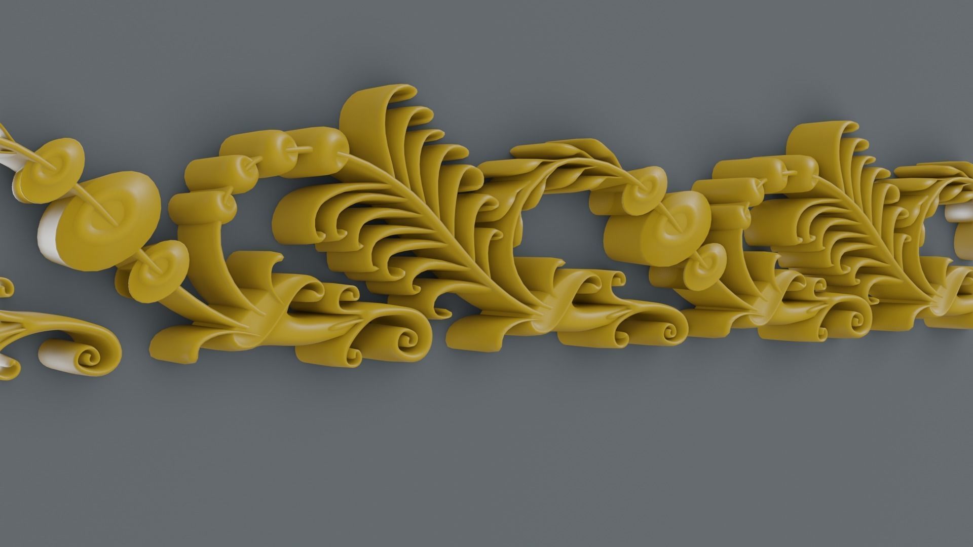 ornament baroque V6 3D model_10