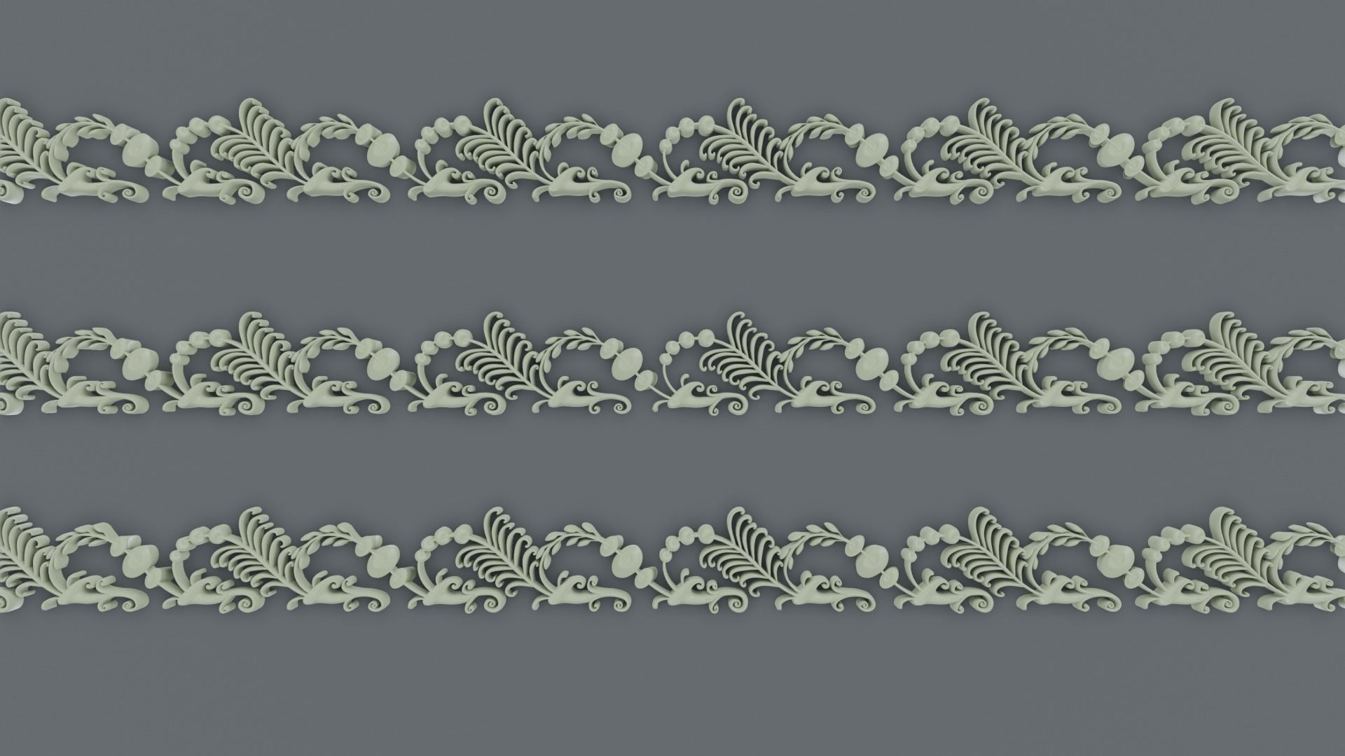 ornament baroque V6 3D model_4