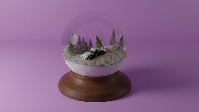 Snow Globe  3D model