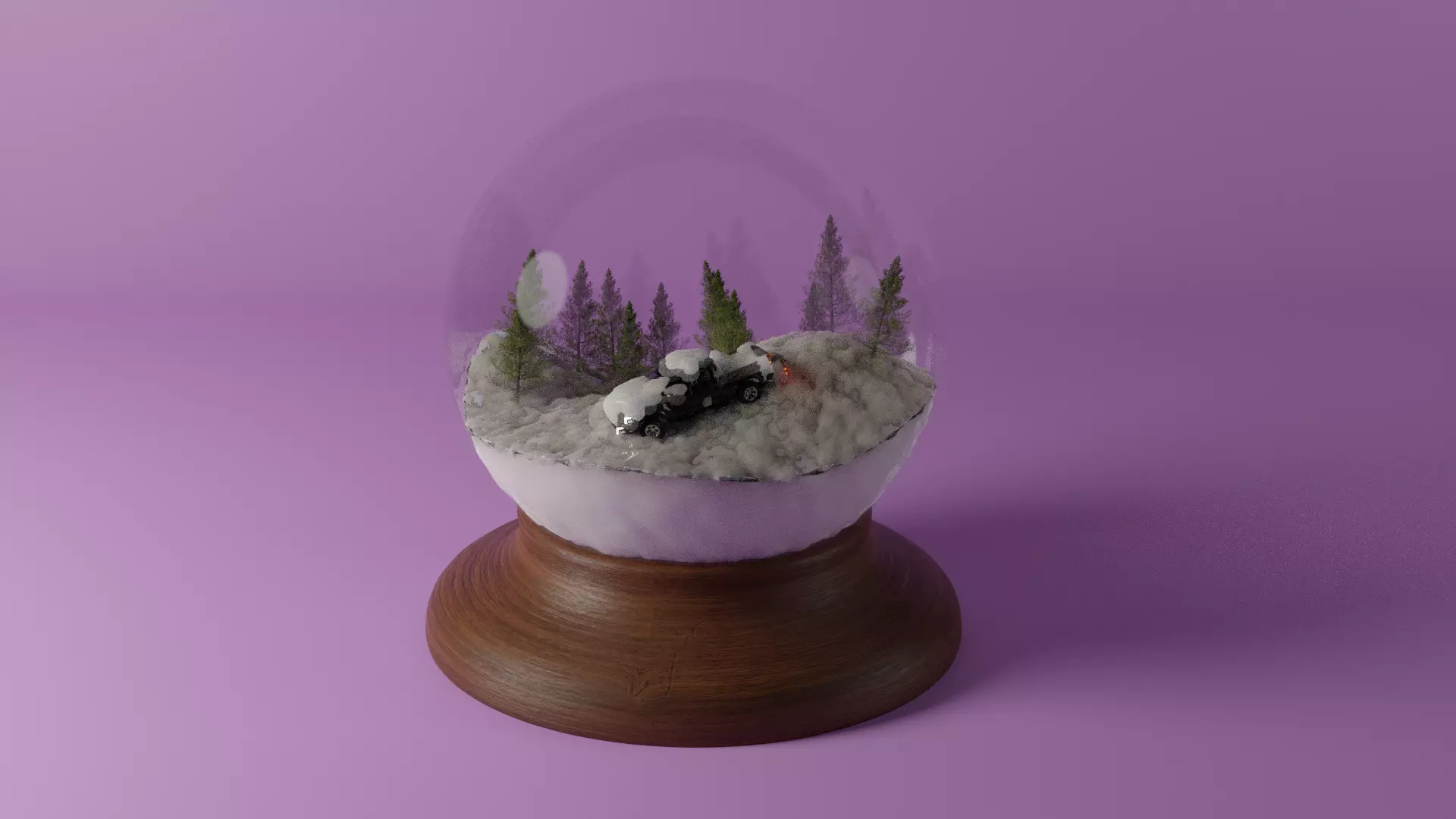 Snow Globe 3D model