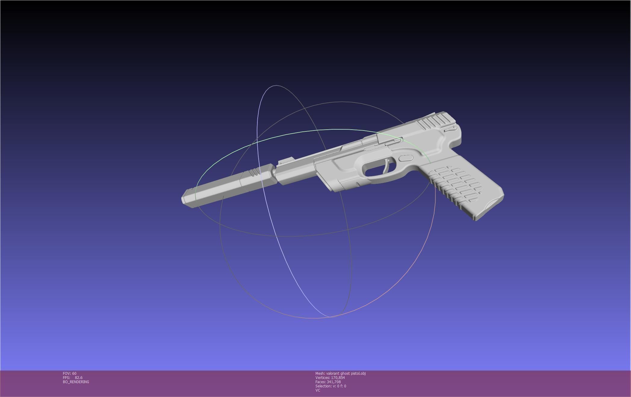 Valorant Ghost Pistol Basic Model 3D model_56