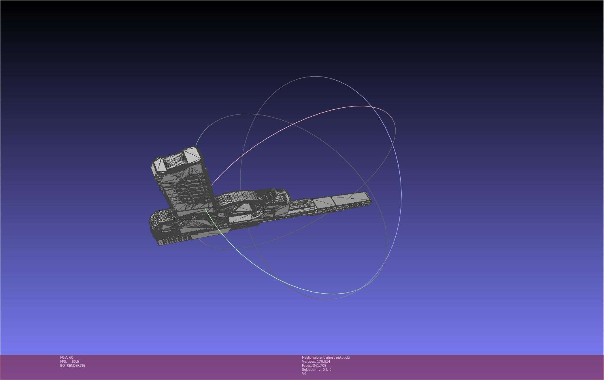 Valorant Ghost Pistol Basic Model 3D model_81