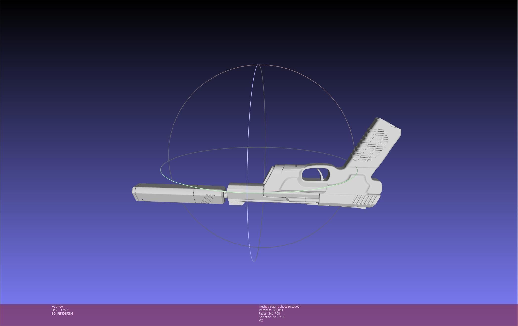 Valorant Ghost Pistol Basic Model 3D model_34