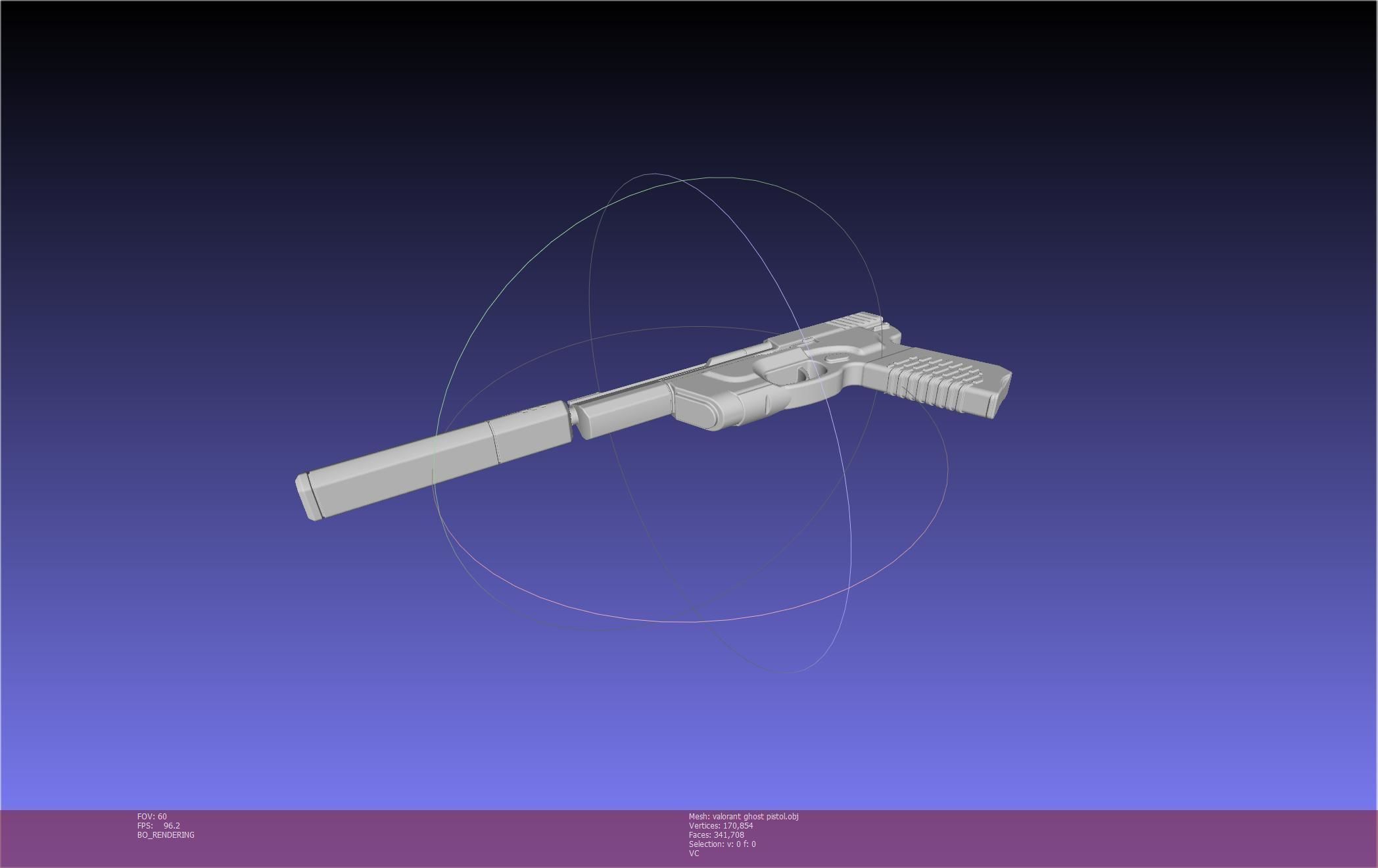 Valorant Ghost Pistol Basic Model 3D model_61