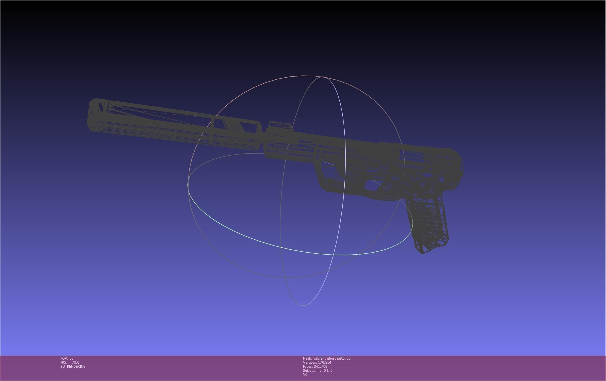 Valorant Ghost Pistol Basic Model 3D model_85