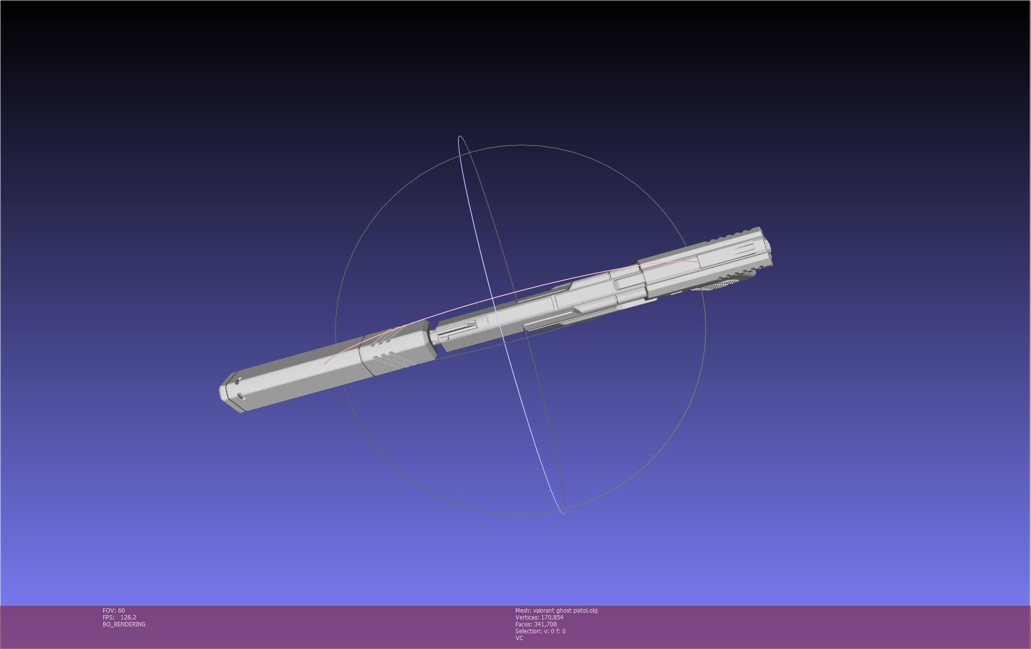 Valorant Ghost Pistol Basic Model 3D model_39