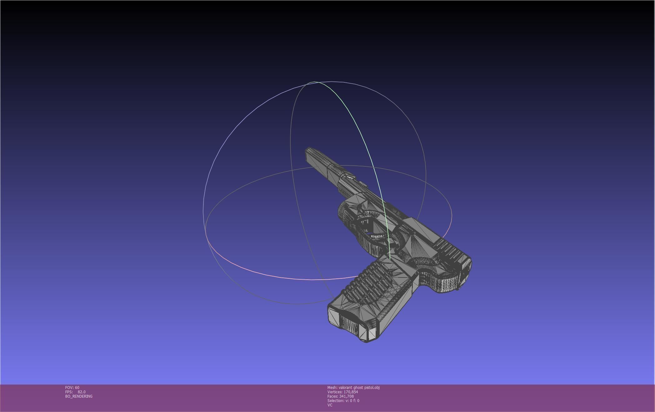 Valorant Ghost Pistol Basic Model 3D model_66