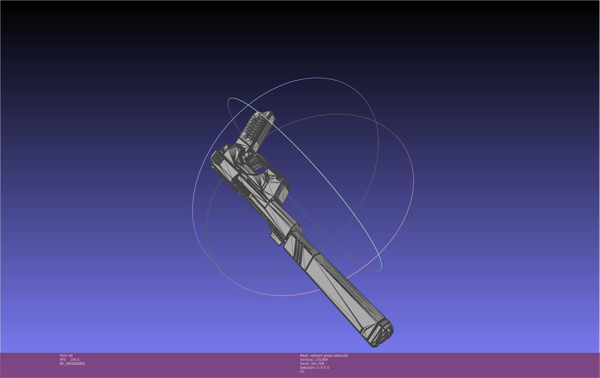 Valorant Ghost Pistol Basic Model 3D model_68