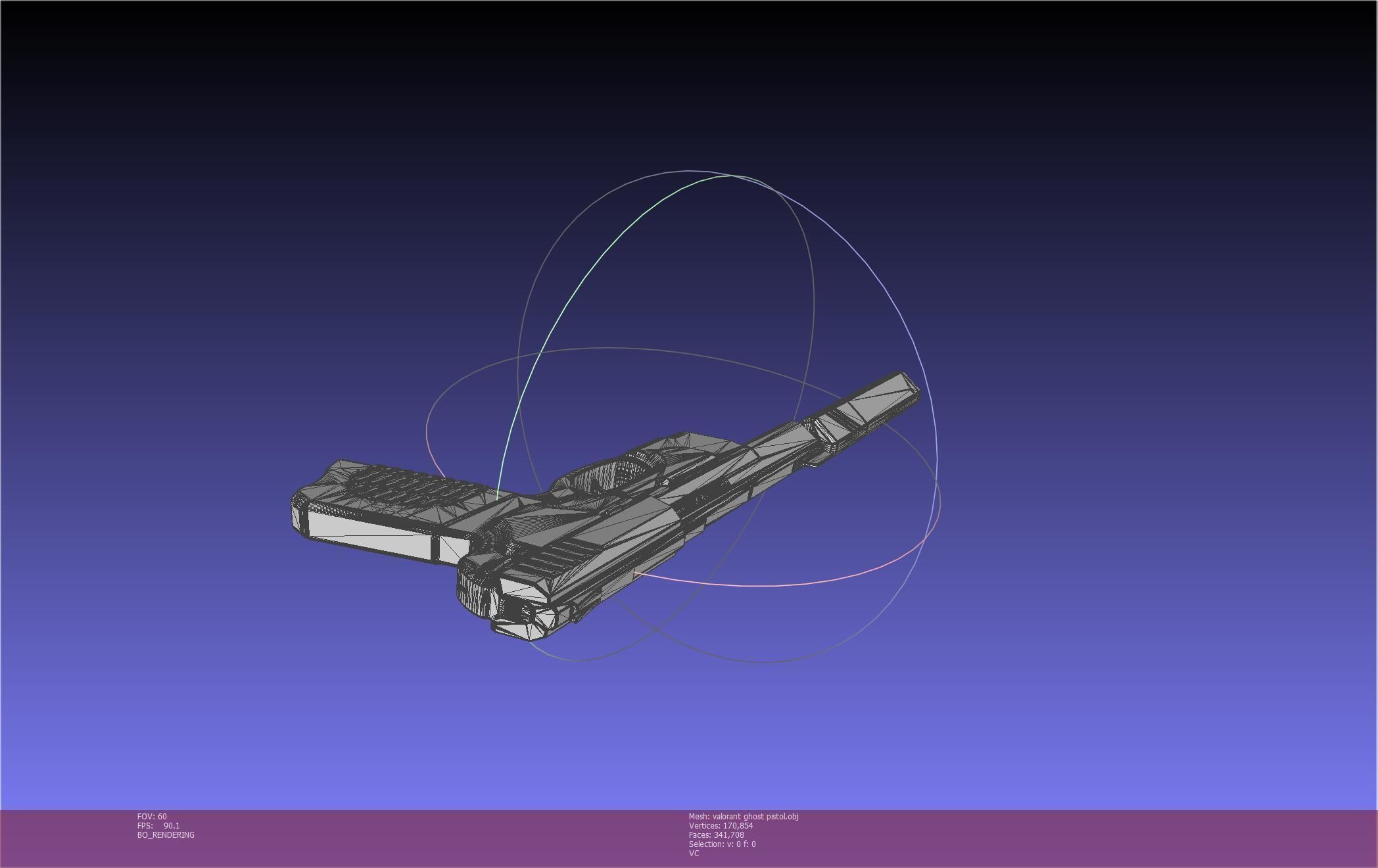 Valorant Ghost Pistol Basic Model 3D model_67