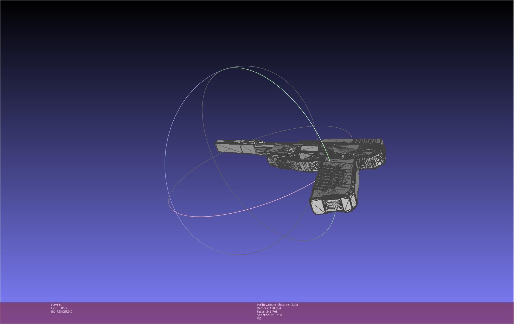 Valorant Ghost Pistol Basic Model 3D model_75