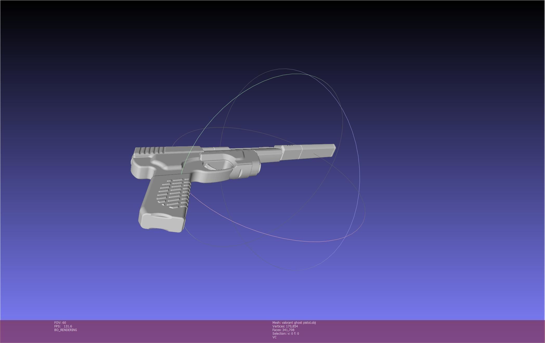 Valorant Ghost Pistol Basic Model 3D model_53