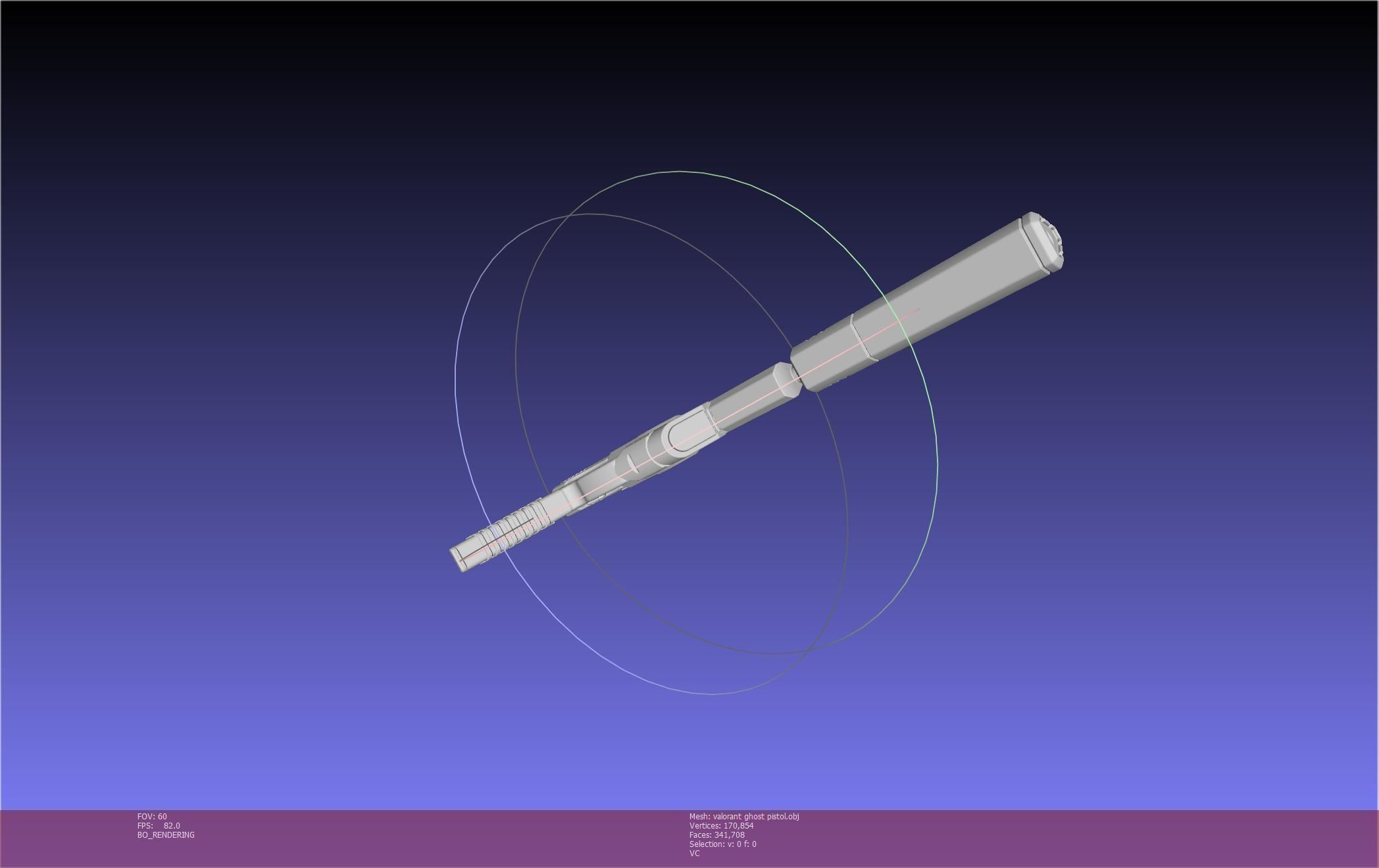 Valorant Ghost Pistol Basic Model 3D model_46