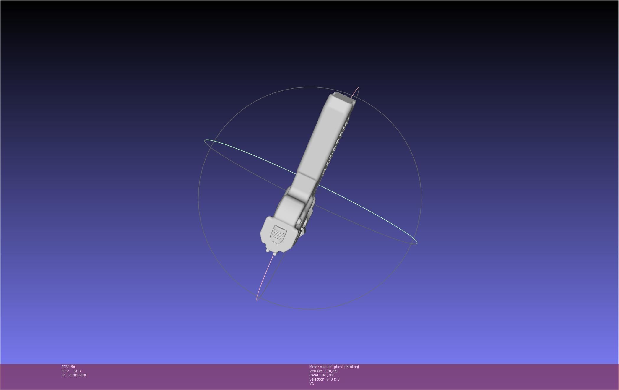 Valorant Ghost Pistol Basic Model 3D model_36