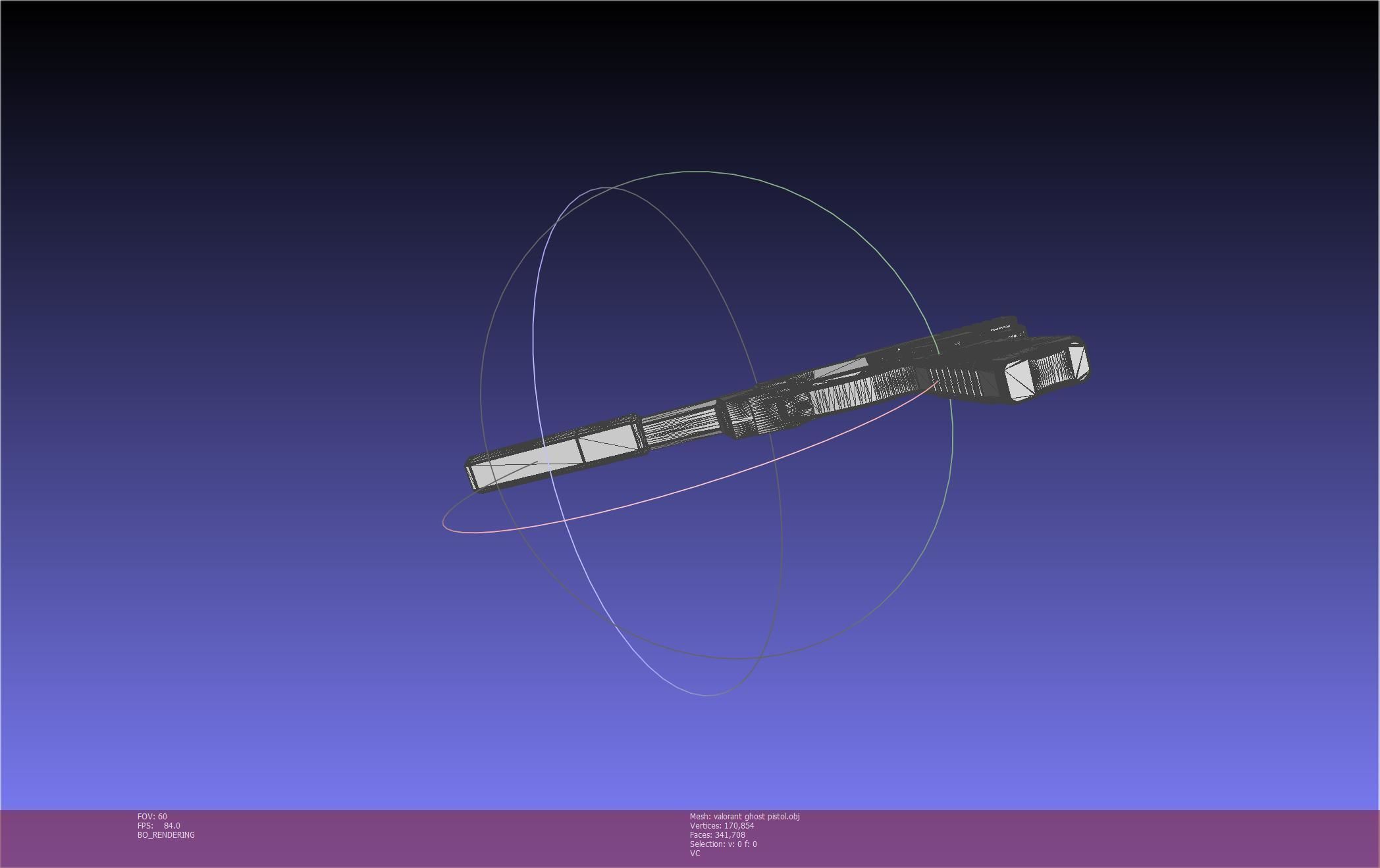 Valorant Ghost Pistol Basic Model 3D model_74