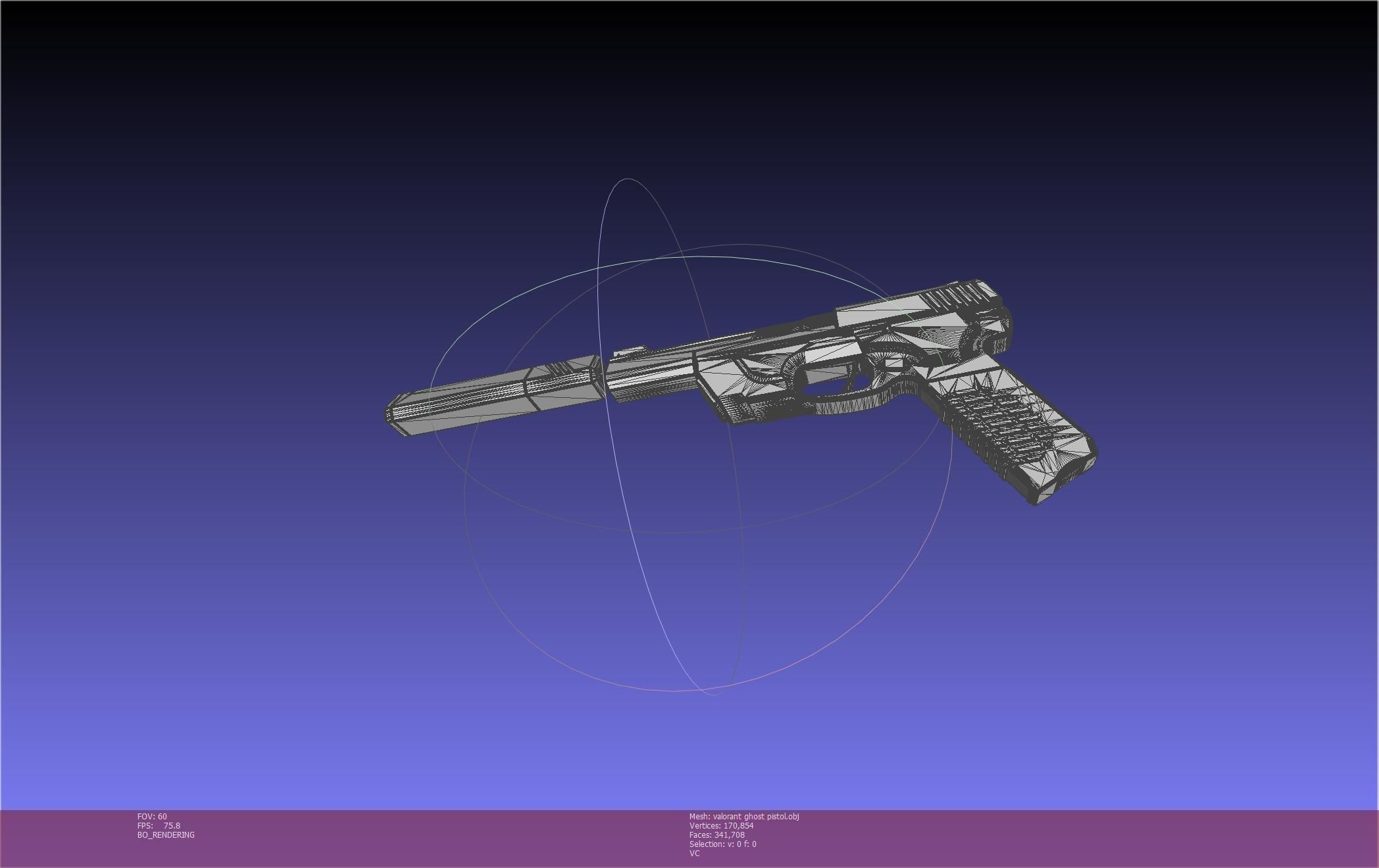 Valorant Ghost Pistol Basic Model 3D model_73