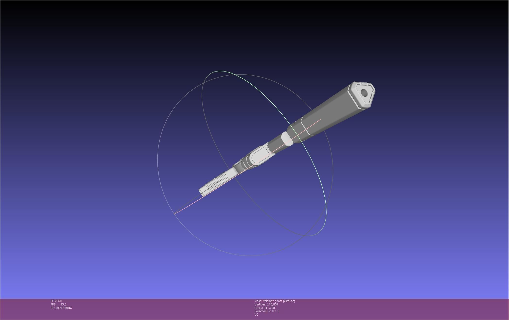 Valorant Ghost Pistol Basic Model 3D model_44